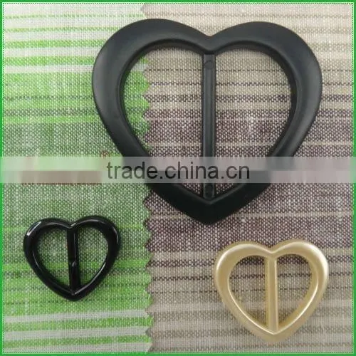D-ring Nylon Black Belt Buckle With Diamond