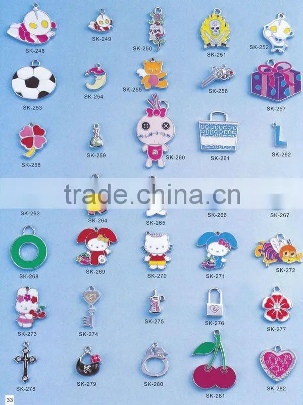 DIY rhinestone pendant charm ( product catalog 31-35)