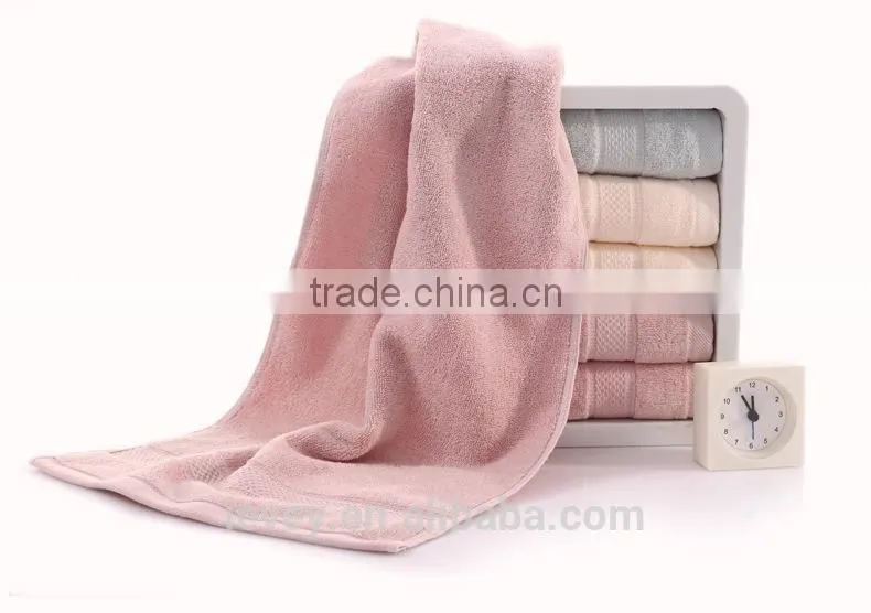 China manufactory wholesale nurse gifts bright colored bath towel pure terry fabric canbe add your logo