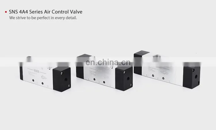 SNS 4A high quantity series brass fitting waterproof pneumatic solenoid valve