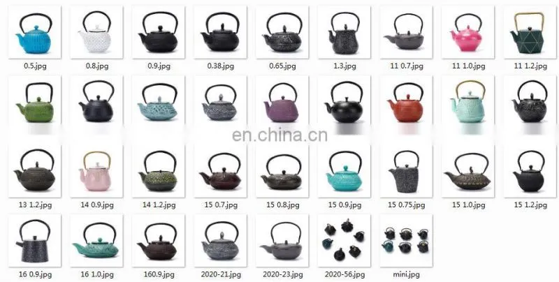 japanese antique metal teaware tea sets cast iron teapot