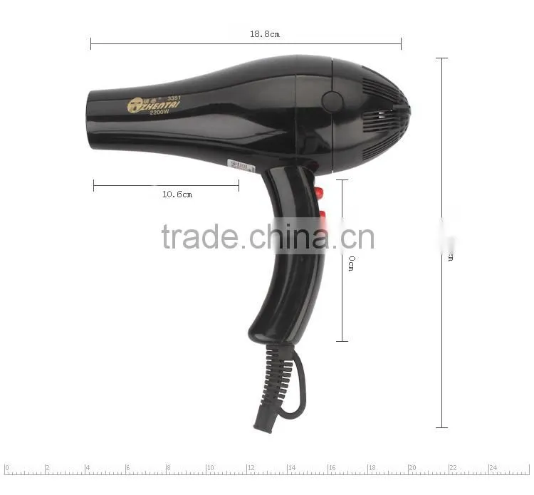 New CE AC Motor 2200w-2500w Strong Power Factory Professional Hair Dryer