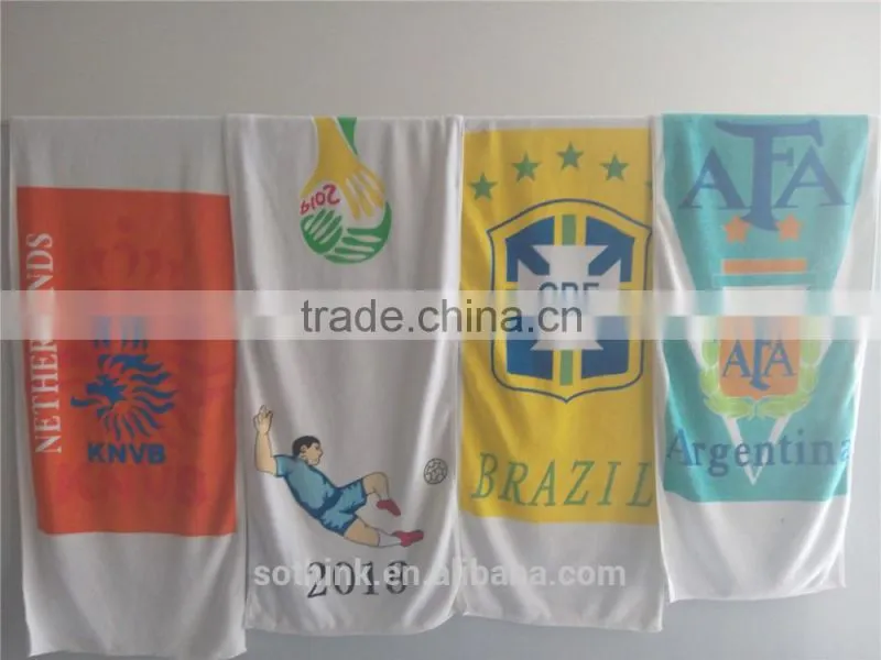 2016 Promotional Absorbent Soft custom gym towel microfiber towel