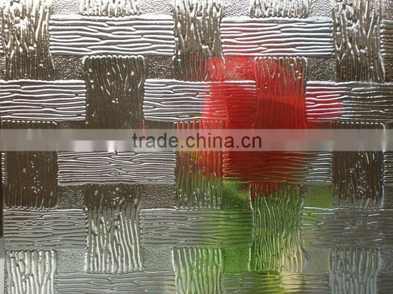 High quality 3-19mm Frosted Flat /Bent Toughened safety glass shower walls