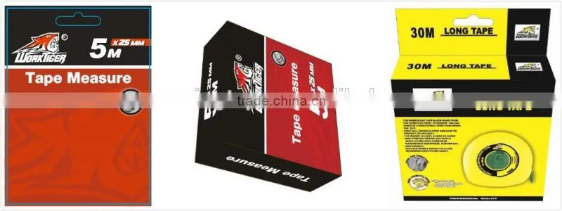 abs case, blue&white 3mx16mm, 5mx19mm steel measuring tape