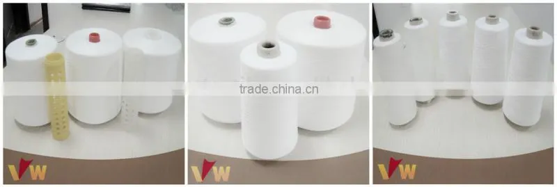 new product Polyester twisted yarn fabric dyed yarn for polyester sewing thread on china market