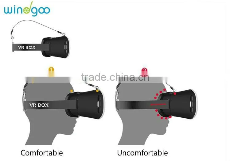 2016 High Quality 360Degree Polarized Lens Virtual Reality 3D Glasses VR Box 1.0