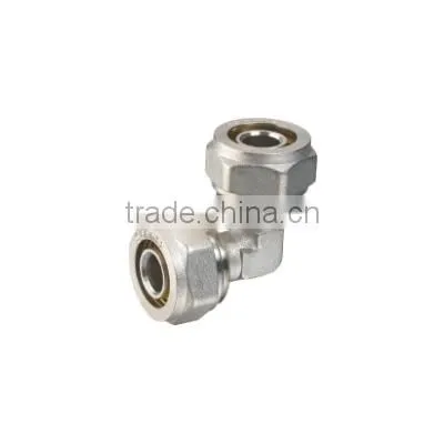 Yuhuan supplier silver equal elbow pipe fittings
