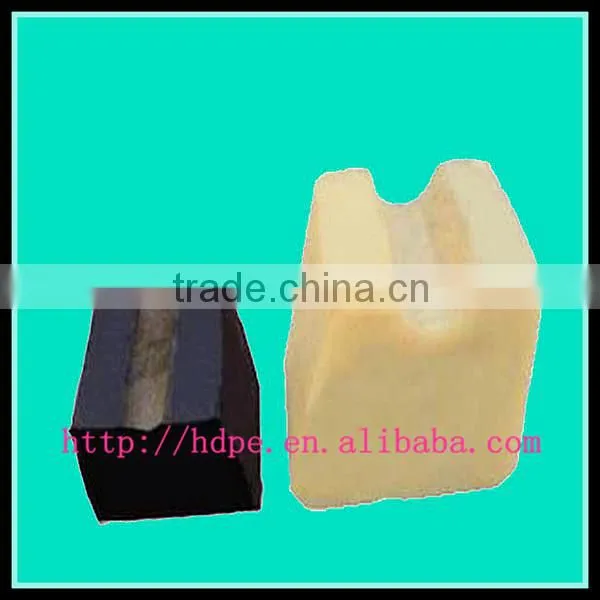 High wear resistance uhmwpe plastic block for mining mine maching