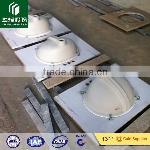natural stone marble white bathroom countertop