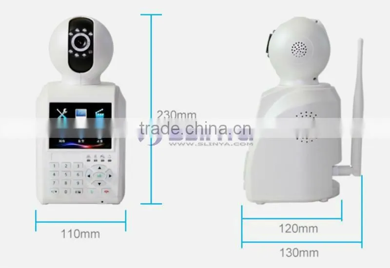 DVR H 264 Wireless IP Camera Recorder Real Time Video Phone Remote Control P2P IP Wifi Monitor