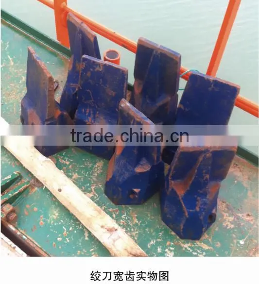 Dredge Cutting Teeth And Adaptors / Dredger Cutting Teeth And Adaptors