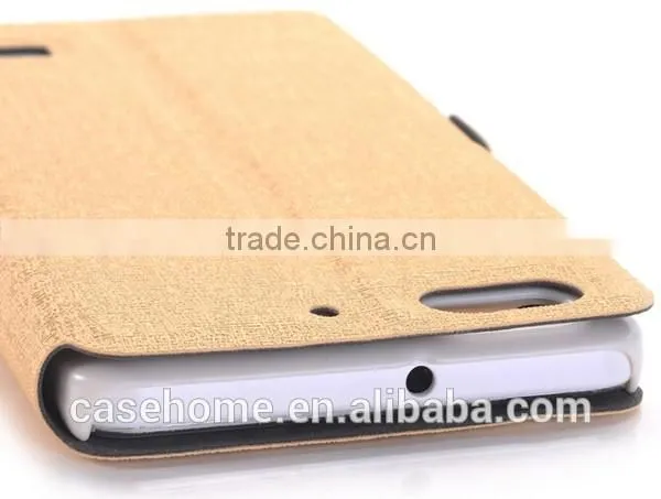 New Ultra Slim View Window Flip PU Leather Case Cover For Huawei Honor 4A