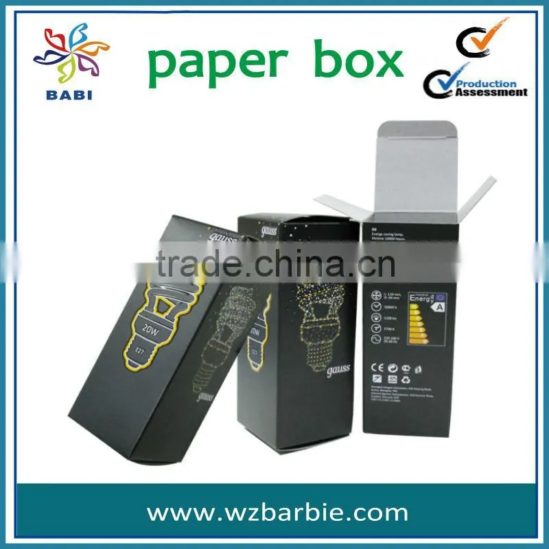 Energy-saving lamps packaging box
