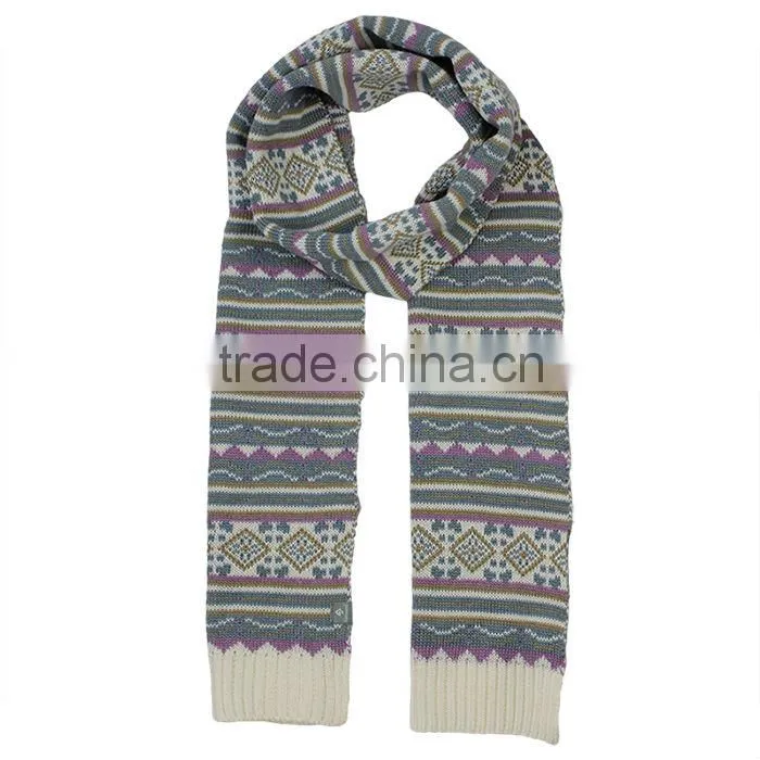FASHION KNITTED SCARF AND HAT SET/KNITTED WINTER SETS/KNITTED SCARF AND HAT WITH TOP BALL /POMPOM HAT/CABL DESIGN HAT