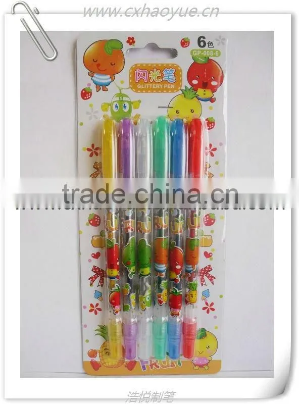 plastic gel ink pen