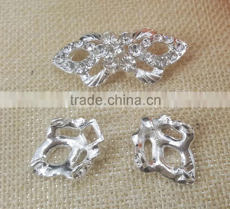 Bling Bling Rhinestone Brooches Button for Ladies sweater