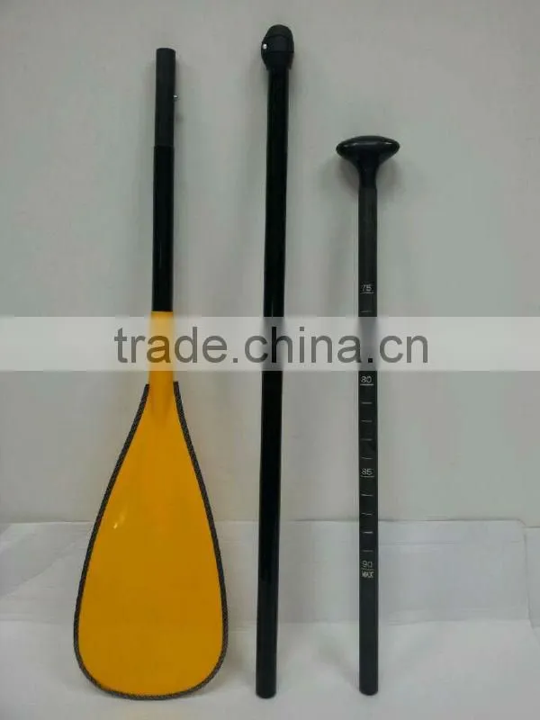 carbon retractable 3 piece sup paddle