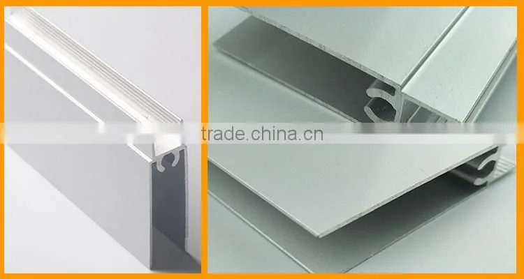Alibaba China electrophoresis anodized silver extrusion aluminium profile for window