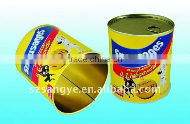 New Quality Design 300# Easy Open End Metal Tin Cans for Food Packaging