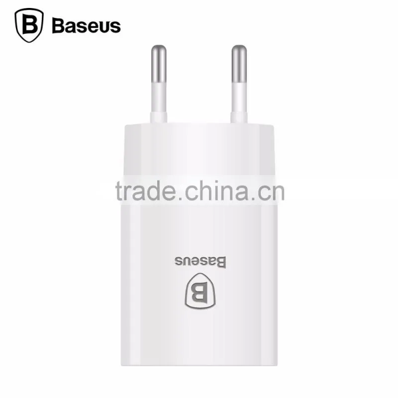 BASEUS 2.1A Fast Charging Single USB Travel Charger Adapter For iPhone SE/6/6S Travel Charger Adapter EU Plug For SamsungTB-0222