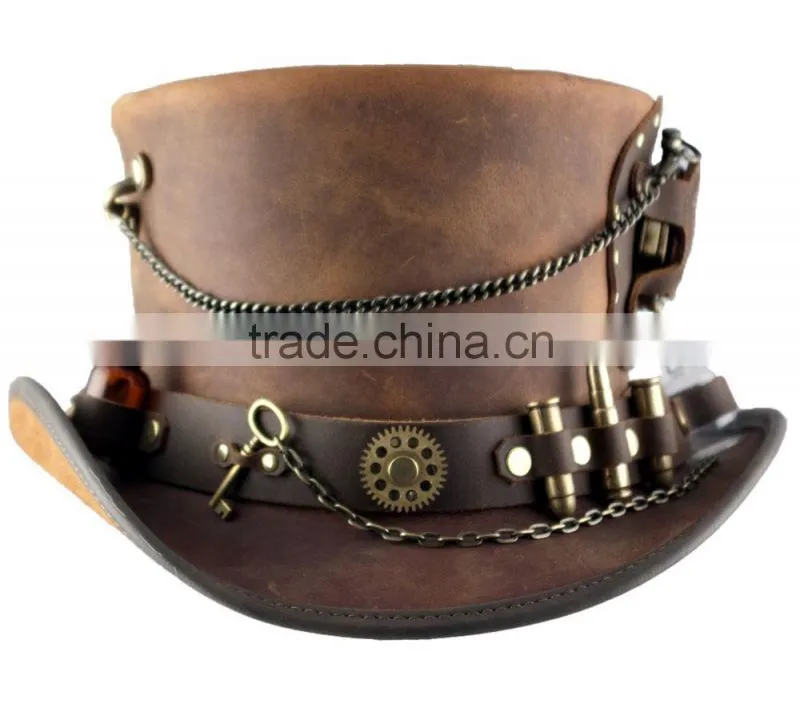 Sexy Hat pure Leather