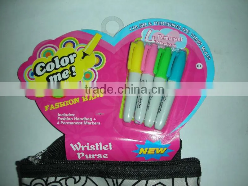 Drawing fashion handbag for kids