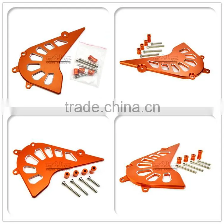 BJ-FSC-KT001-OR KTM Parts CNC Aluminum Billet Front Sprocket Cover for ktm DUKE 390 13-15