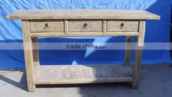 Chinese antique furniture, reproduction antique natural recycle wood cabinet