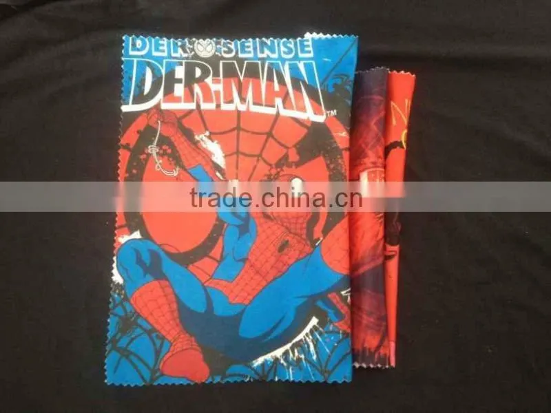 spiderman microfibre cleaning cloth