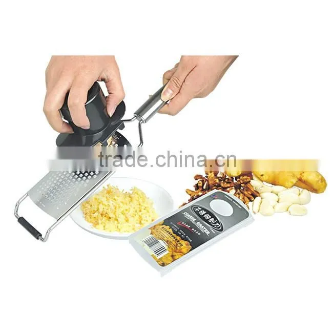 S/S+ABS 33.3*6.8 Kitchen tools food grater/garlic garter/stainless steel grater/cheese grater