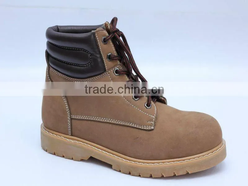 goodyear welt nubulk leather safety shoes