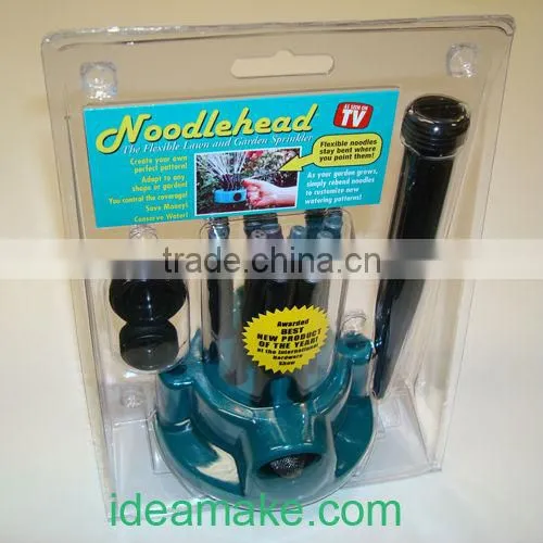 2015 Hot Sell Noodle Sprinkler Head As Seen On TV Flexible Lawn & Garden Sprinkler
