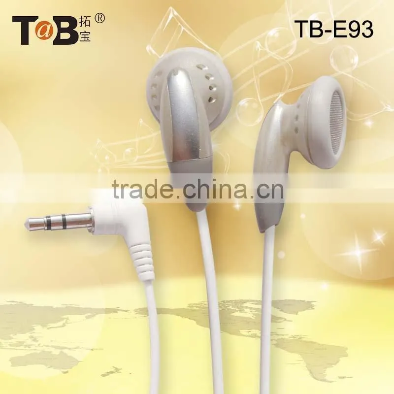 China manufacturer Factory price headphones in-ear earphones/earbuds for cell phone/laptop/Tablet PC in Dongguan free samples