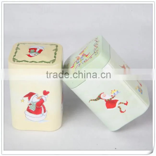 Promotional tea tin caddy