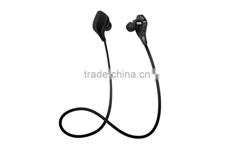 New coming smart wearable device neck back sports bluetooth headset earphone