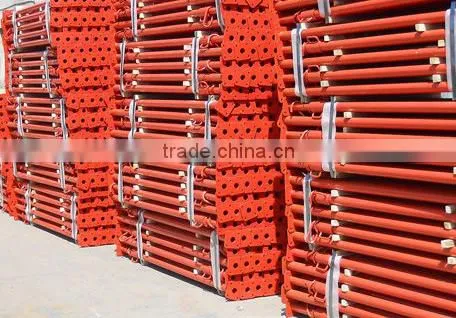 Adjustable vertical pipe support/steel props for sale