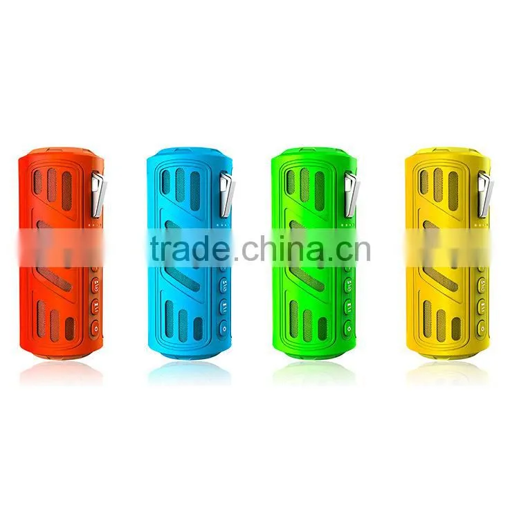 2015 new arrival waterproof, shockproof, dustproof,4000mAh power bank, led torch 5 in 1 multiple bluetooth speaker