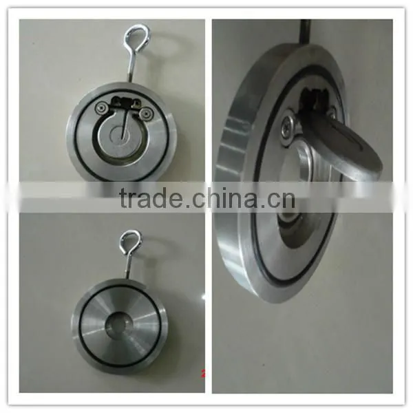 CV-DS014 stainless steel wafer swing check valve dn100