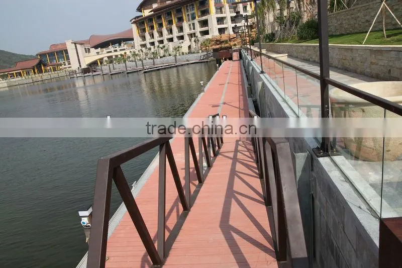 Yacht Marina Dock Handrail Walkway