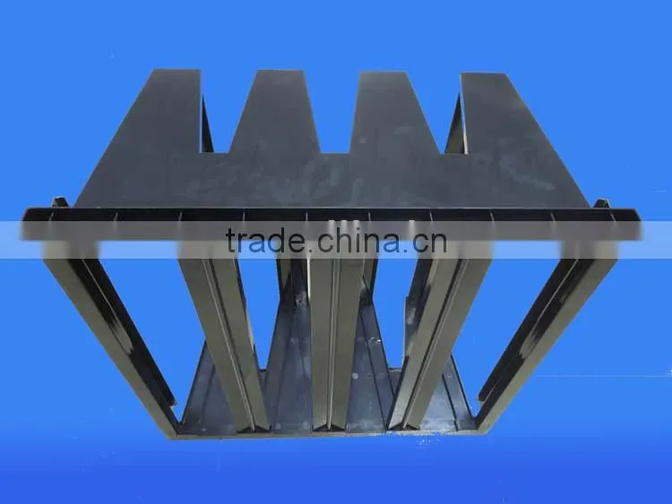 pocket air filter frame for rigid filters/V-bank ABS plastic frame