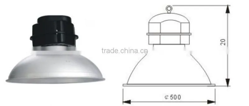 Bridgelux led chip highbay lighting led light 5 year warranty