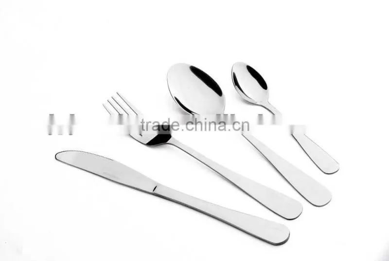 24 pcs stainless steel Flatware set with wire stand