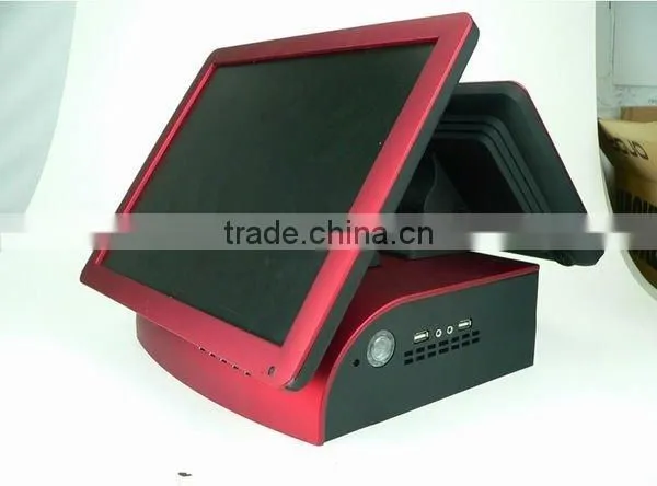 CE dual touch screen patient monitor pc