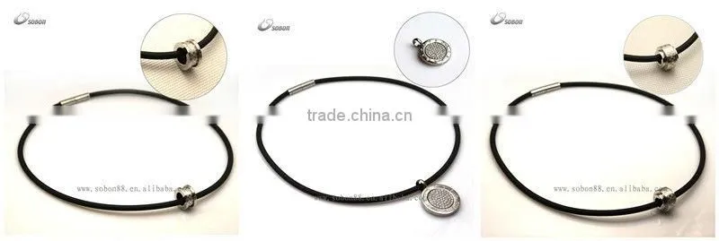 health protection silicone necklace with pendent