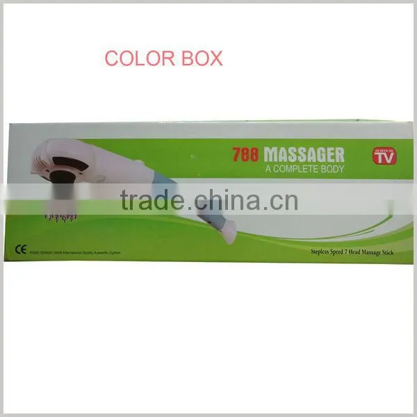 Seven heads of popular electronic palm vibrating therapy massager