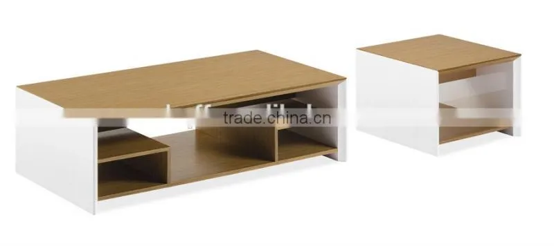 CT-31 ET-31 stainless steel wood modern coffee table