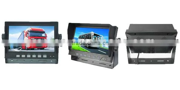 factory best 7 inch digital car monitor for school bus / heavy-duty equipments