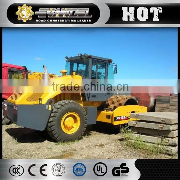 Best price for XCMG vibrating road roller XS182J manual road roller capacity 18ton