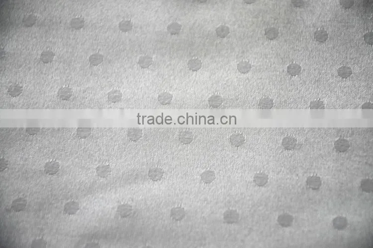 Fancy dot pattern 180gsm polyester jacquard fabric